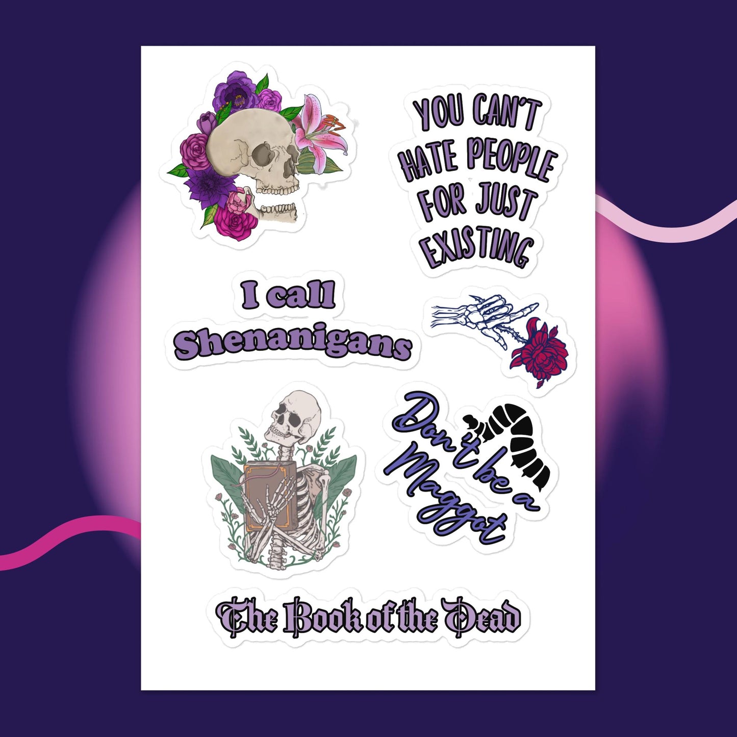 BOTD Sticker sheet