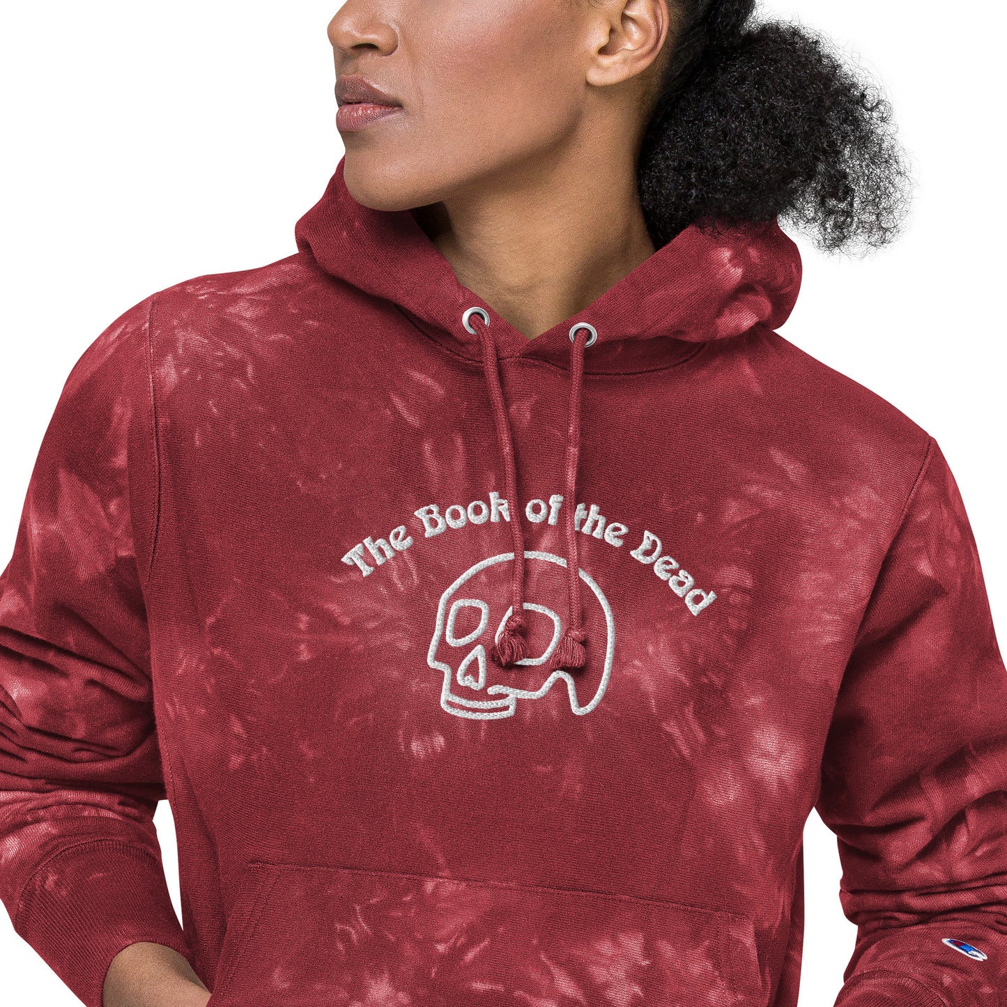 The Book of the Dead Unisex Champion tie-dye hoodie