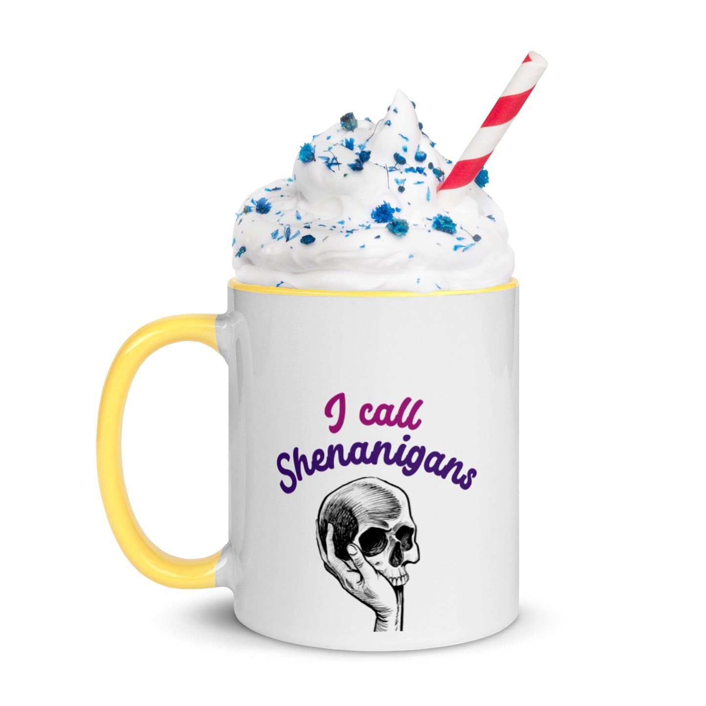 I Call Shenanigans Mug with Color Inside