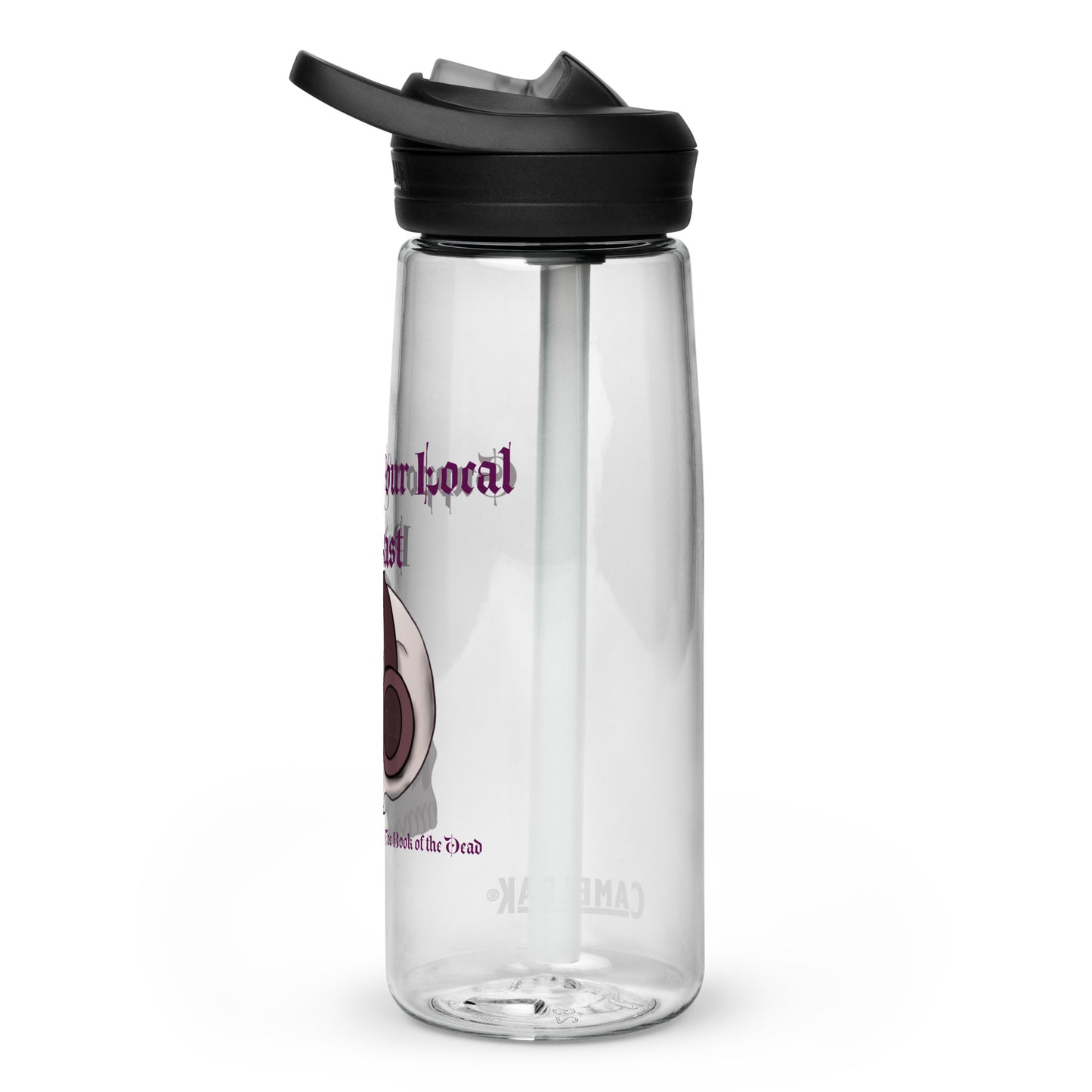 Support Your Local Podcast BOTD Sports water bottle