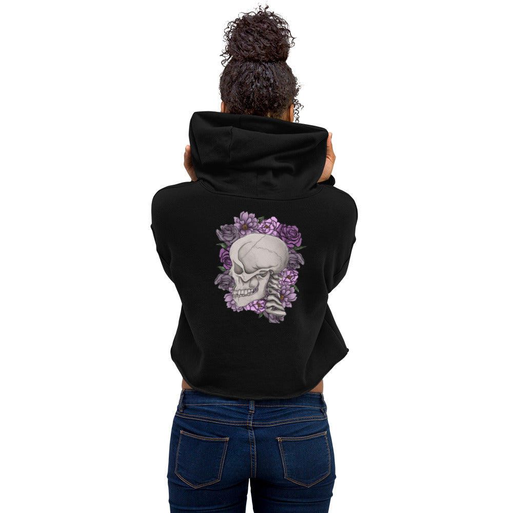 The Book of the Dead Anniversary Crop Hoodie