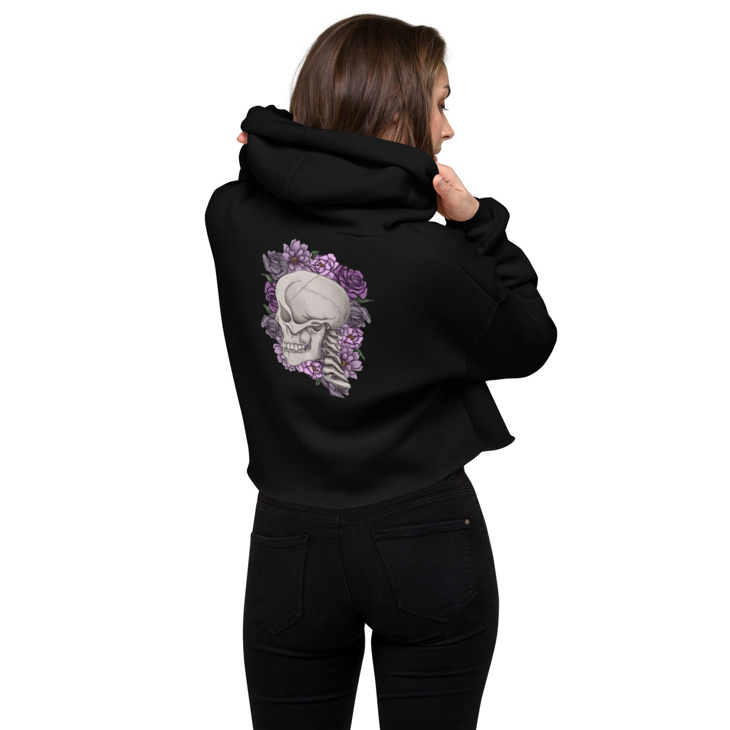 The Book of the Dead Anniversary Crop Hoodie