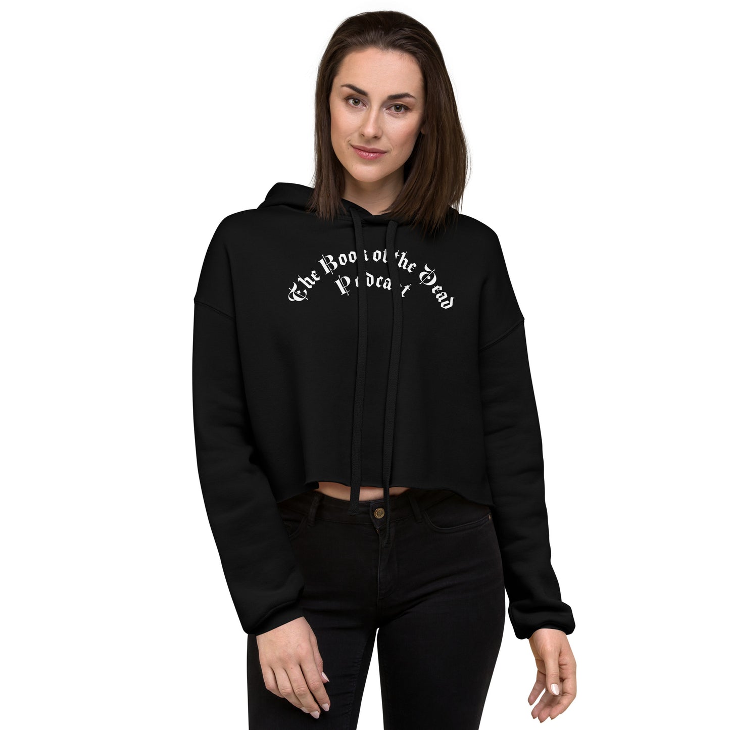 The Book of the Dead Anniversary Crop Hoodie