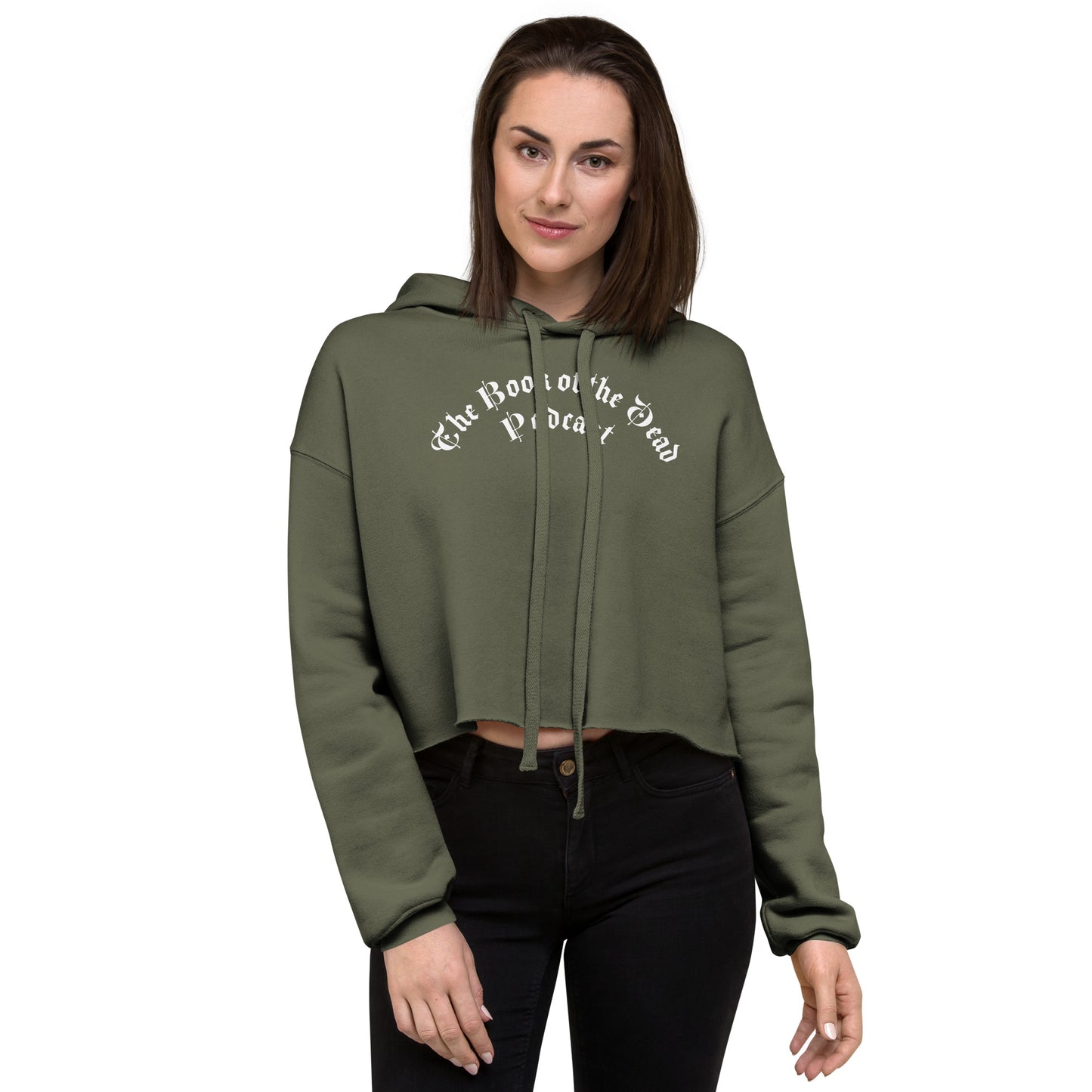 The Book of the Dead Anniversary Crop Hoodie