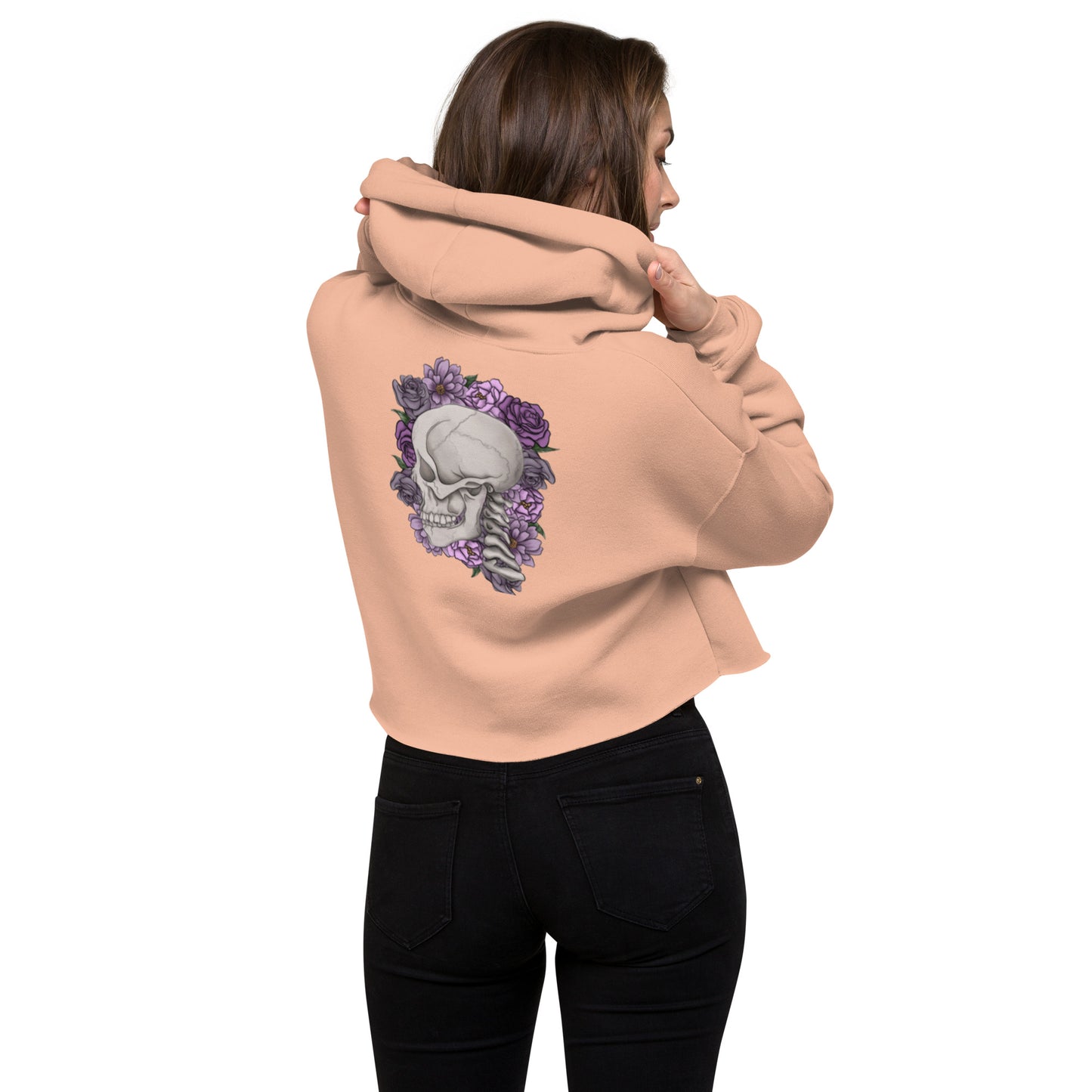 The Book of the Dead Anniversary Crop Hoodie