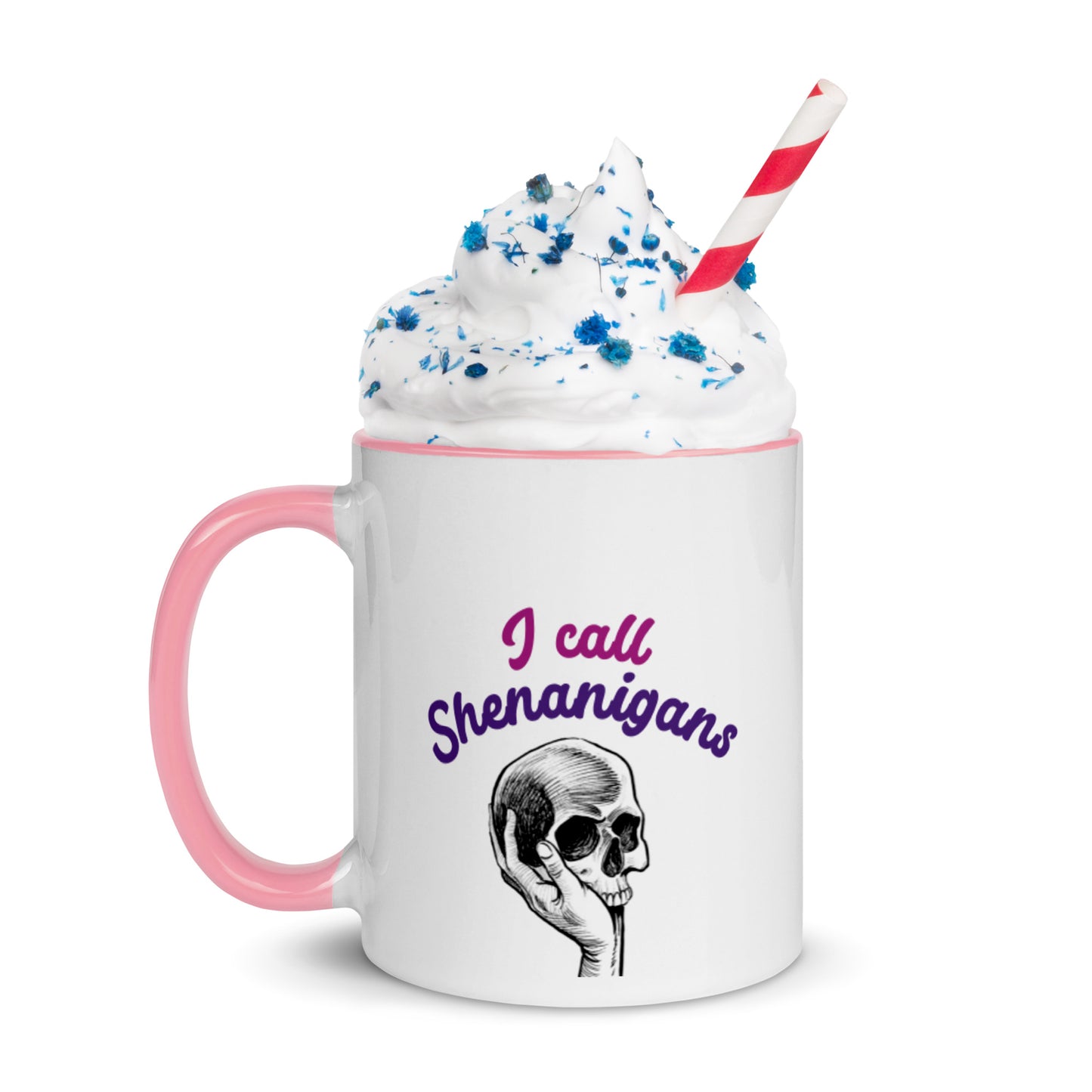 I Call Shenanigans Mug with Color Inside